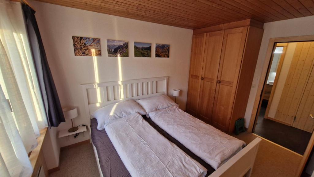 Postel nebo postele na pokoji v ubytování Chalet Meise