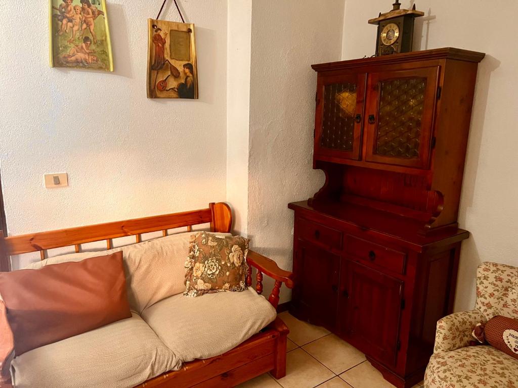 Posezení v ubytování ECHI di Ovindoli