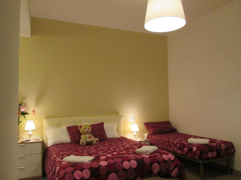 Cama o camas de una habitación en Trevi Elegance Suite