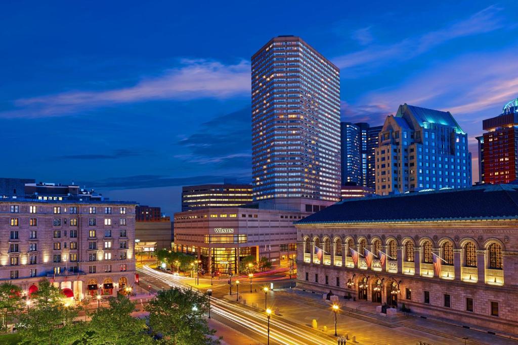 Nespecifikovaný výhled na destinaci Boston nebo výhled na město při pohledu z hotelu