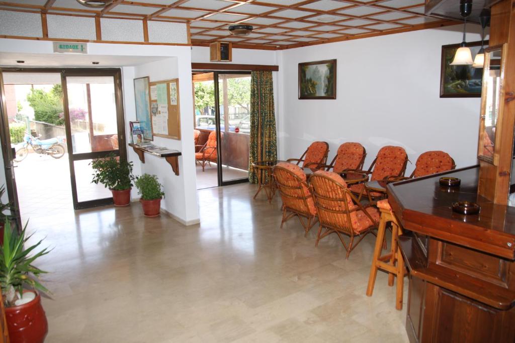 Posezení v ubytování Andavis Hotel