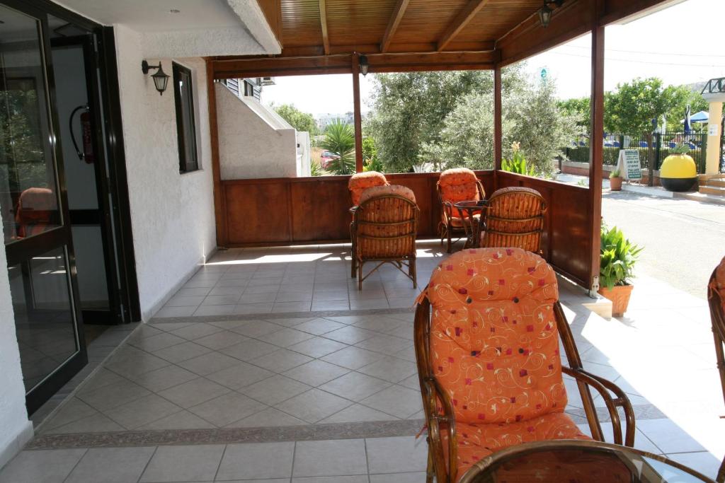 Posezení v ubytování Andavis Hotel