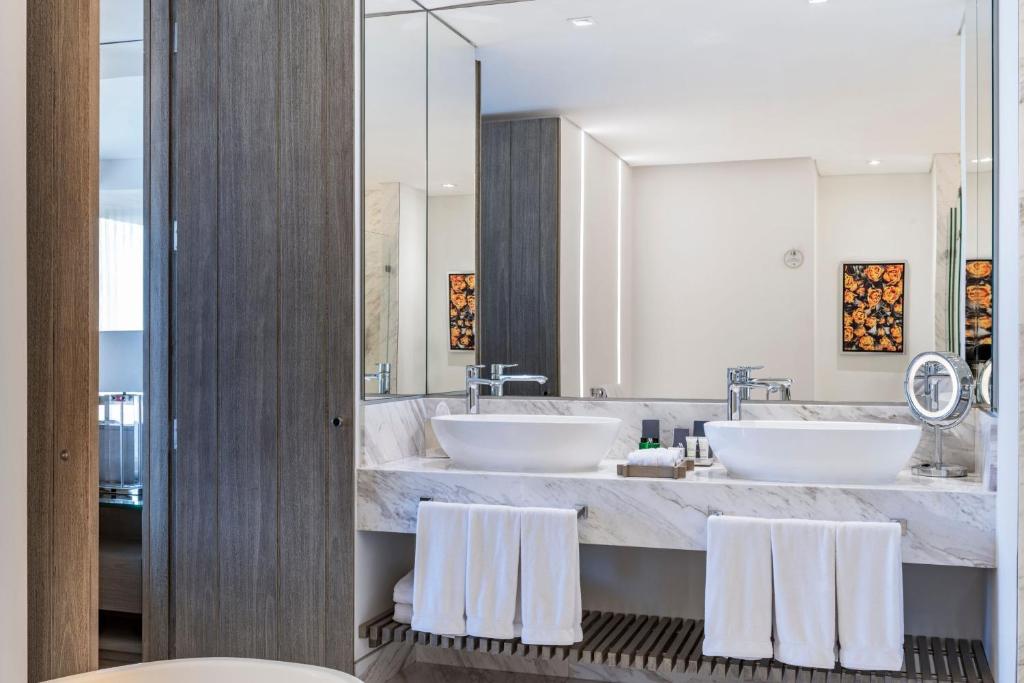 Koupelna v ubytování Medellin Marriott Hotel
