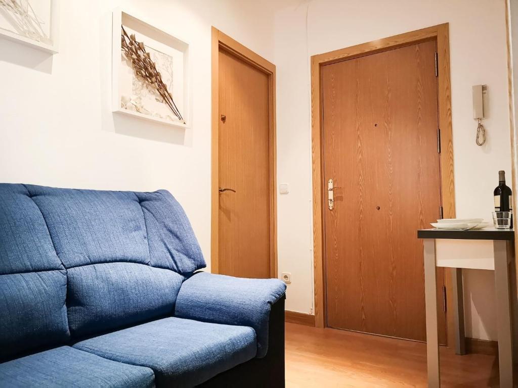 A seating area at Apartamentos Day Madrid ILDEFONSO Centro Gran Via Sol Malasaña