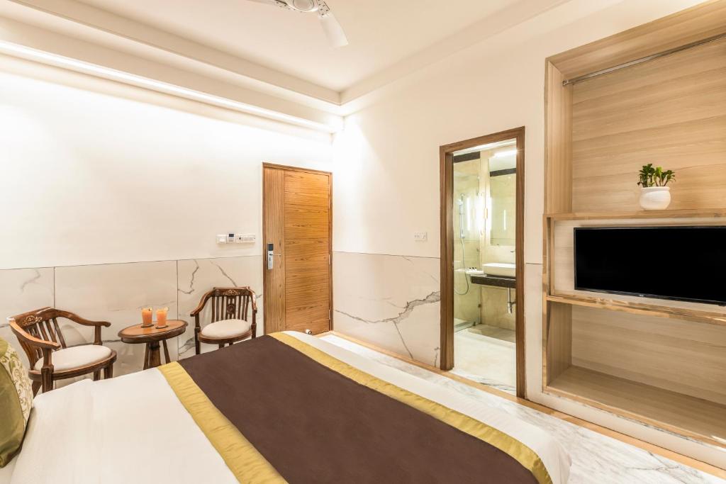 Postel nebo postele na pokoji v ubytování Hotel Aero Star By Star Group
