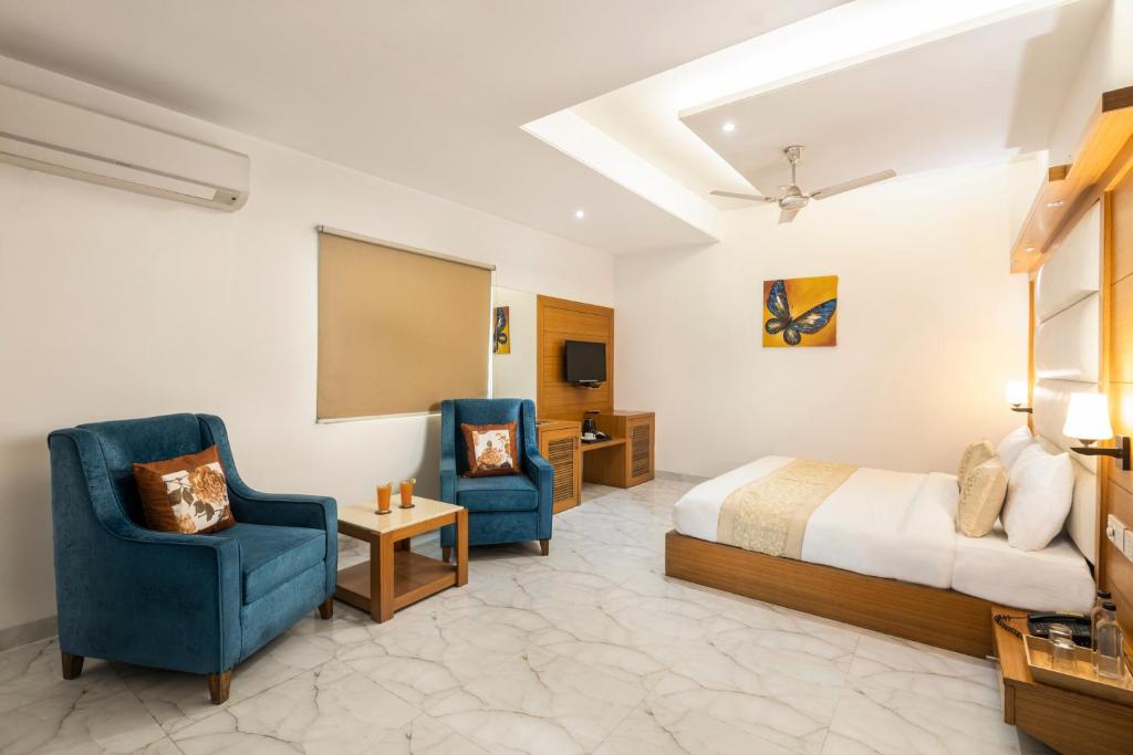 Postel nebo postele na pokoji v ubytování Hotel Aero Star By Star Group