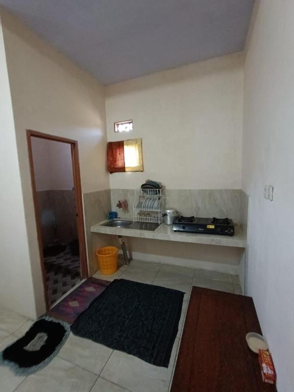 Kuchyň nebo kuchyňský kout v ubytování Oryza villa