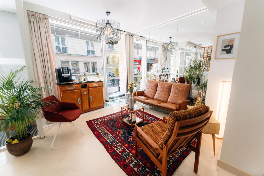 Hôtel Vendome Saint-Germain - Resim 13