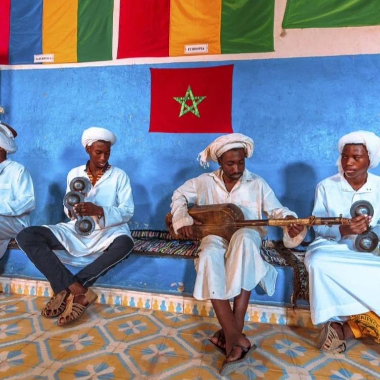 Hosté ubytování unique Sahara Camp