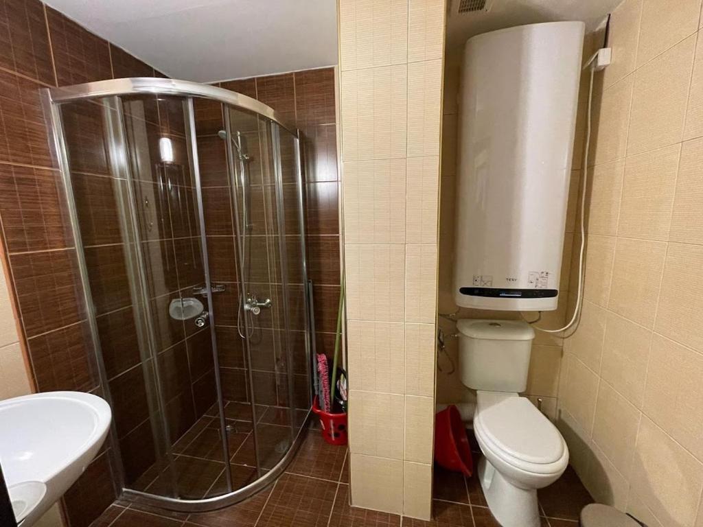 Koupelna v ubytování Bansko Royal Towers Thea Apartment