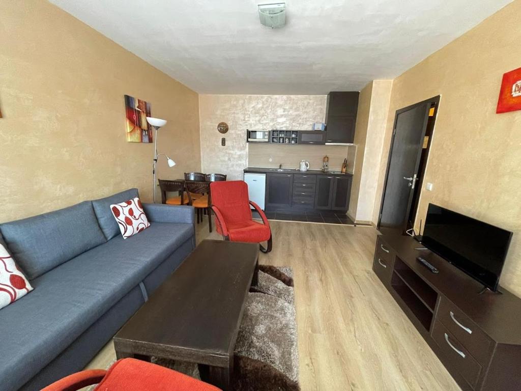 Posezení v ubytování Bansko Royal Towers Thea Apartment