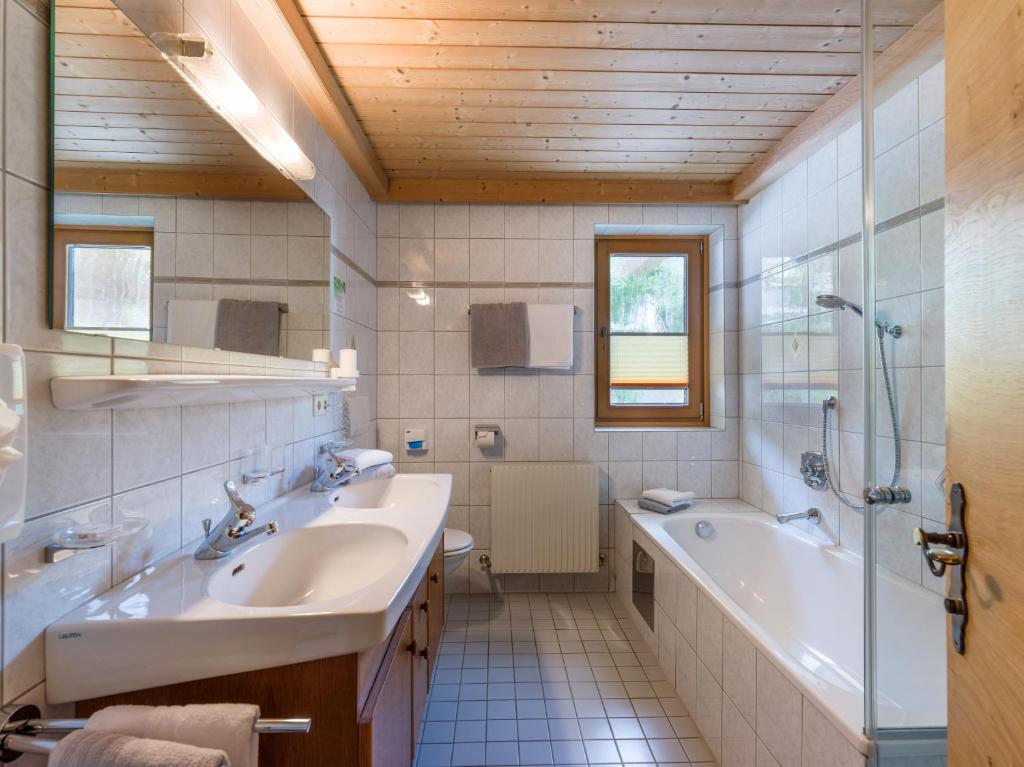 Koupelna v ubytování Zeitlos Apartments