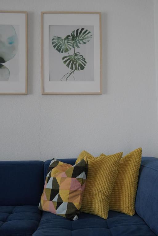 Posezení v ubytování Ferienwohnung Martinsesch