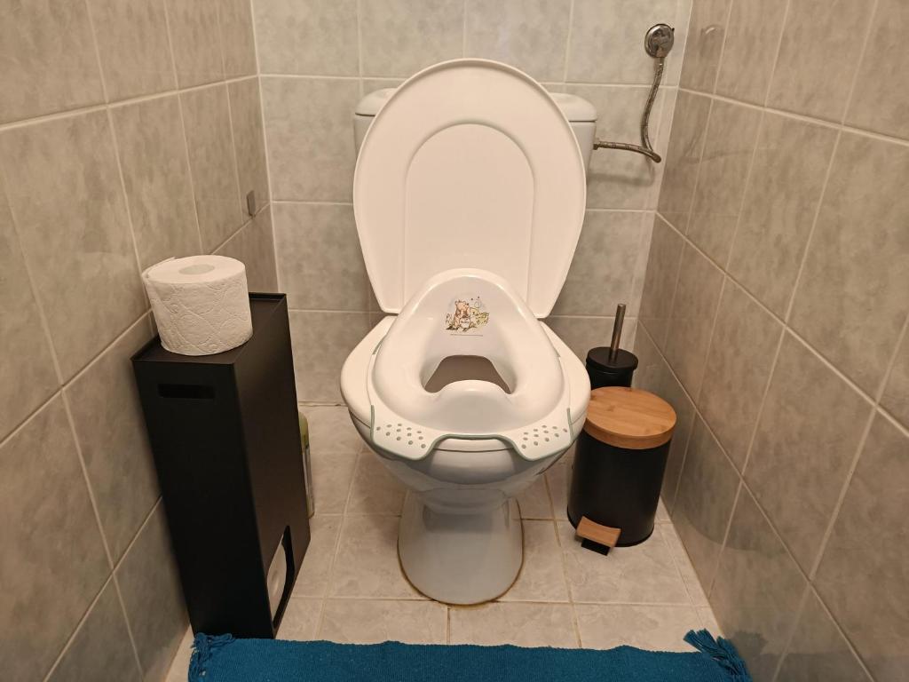 Koupelna v ubytování Červená cesta