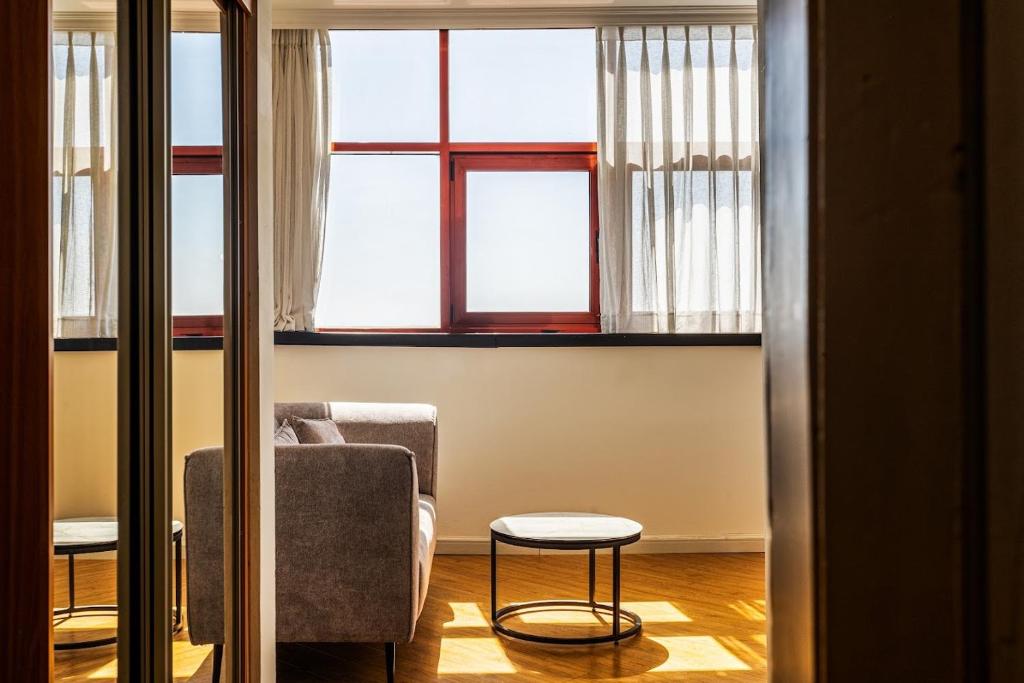 Posezení v ubytování Inbar Hotel