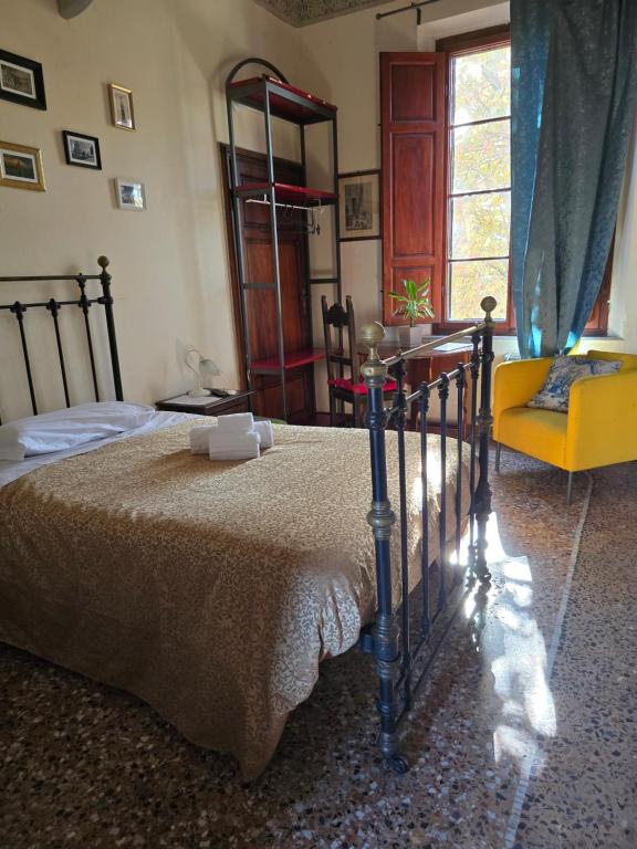 Postel nebo postele na pokoji v ubytování Dimora del Conte