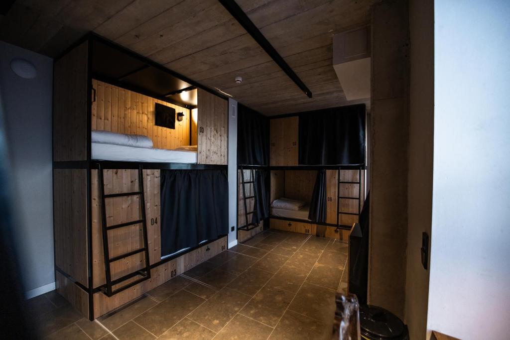Kuchyň nebo kuchyňský kout v ubytování Zarautz Surf House