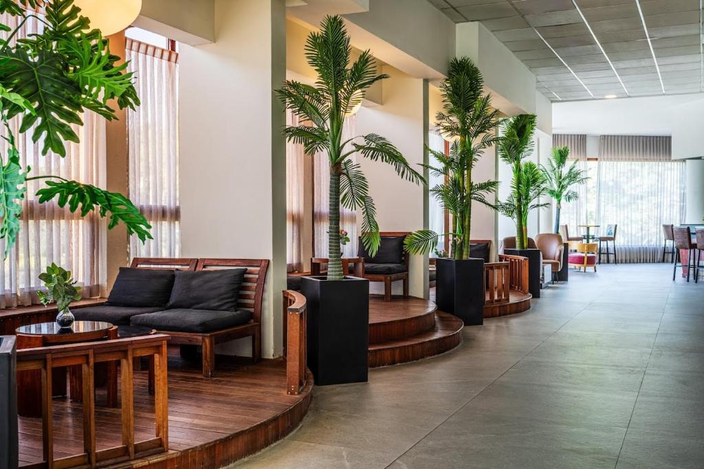 Posezení v ubytování Inbar Hotel