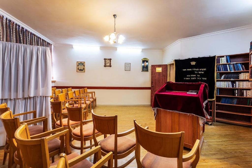Knihovna v hotelu