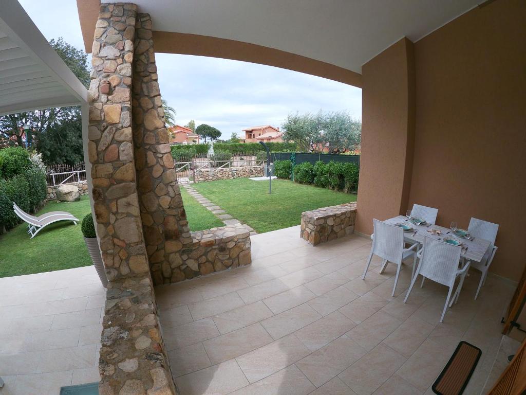 Ogród w obiekcie Villa Anna