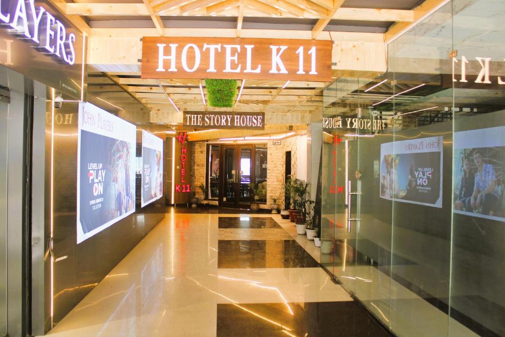 Vstupní hala nebo recepce v ubytování Hotel k11