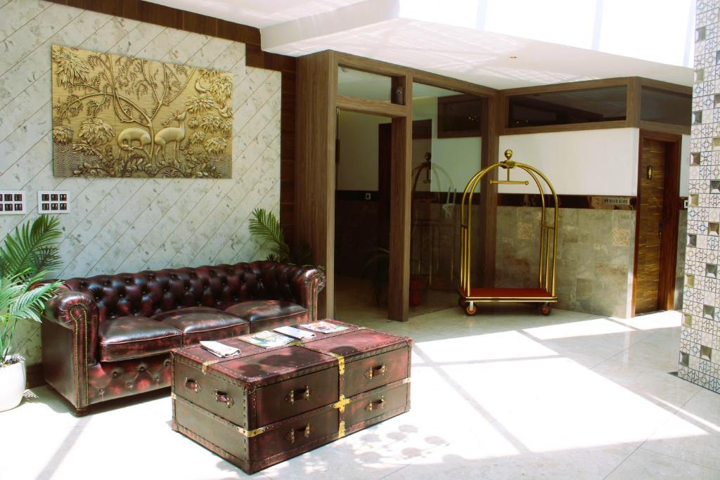 Posezení v ubytování Hotel k11