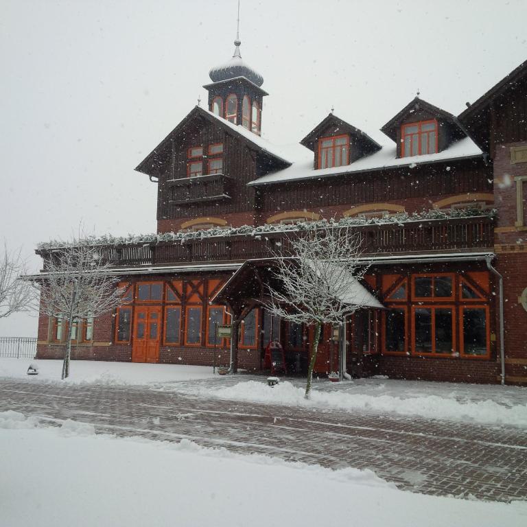 Berg-Gasthof Honigbrunnen v zimě