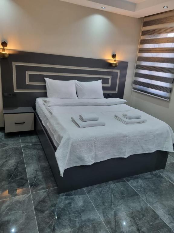 Postel nebo postele na pokoji v ubytování Alis Home Pamukkale