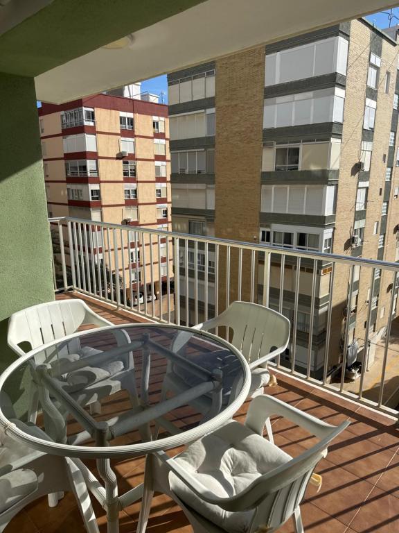 Balkón nebo terasa v ubytování MAGNO CULLERA- Playa