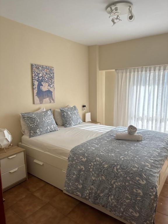 Postel nebo postele na pokoji v ubytování MAGNO CULLERA- Playa