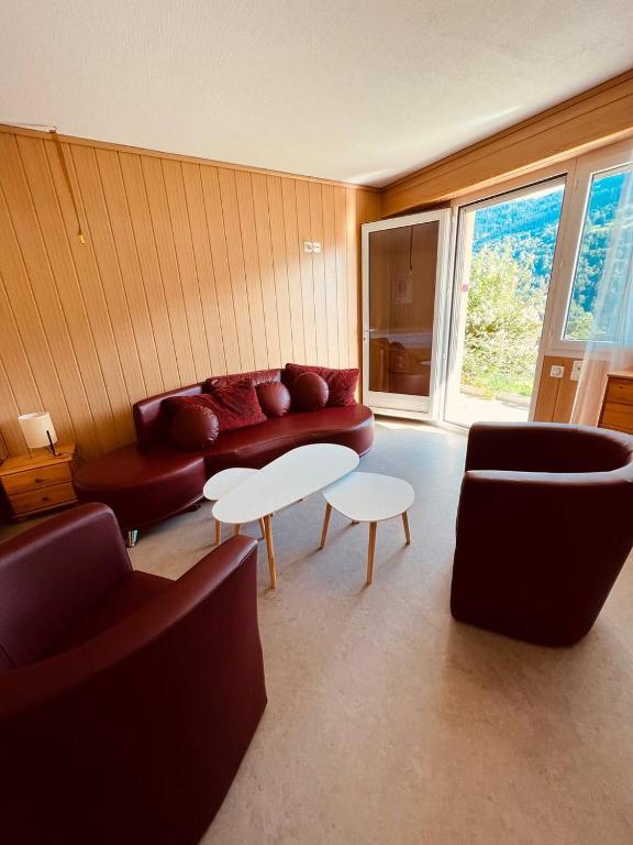 منطقة جلوس في SKY Rooms, Mountainous View