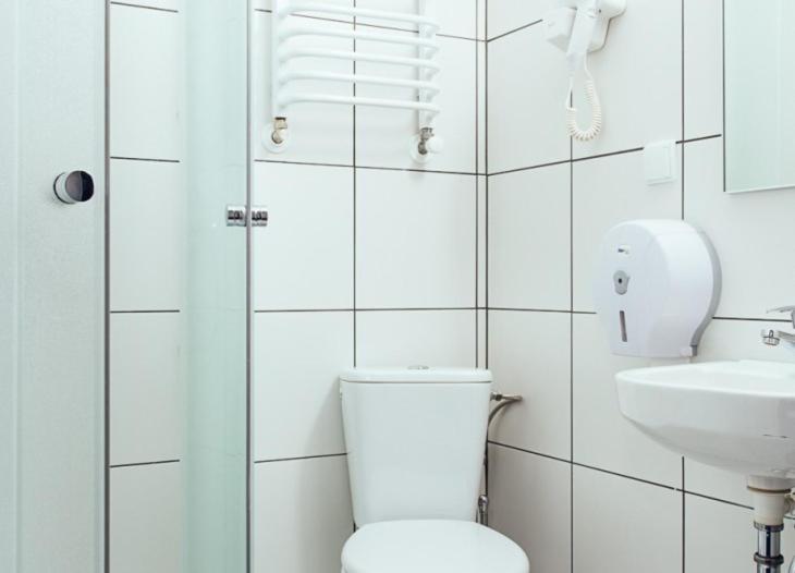 Kúpeľňa v ubytovaní Hotel Level
