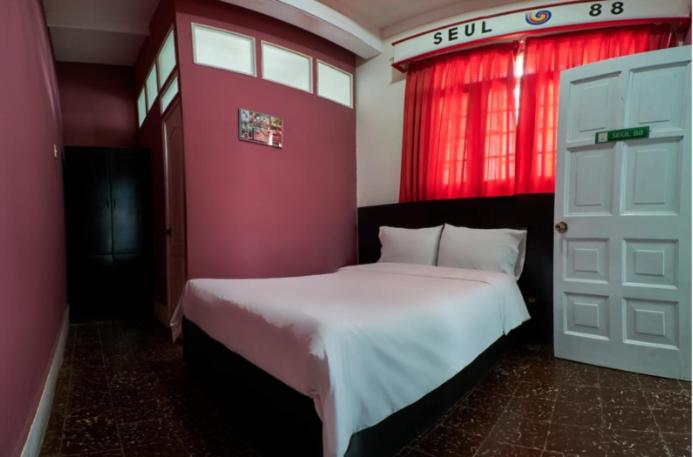 Postel nebo postele na pokoji v ubytování La Casa de Algodon