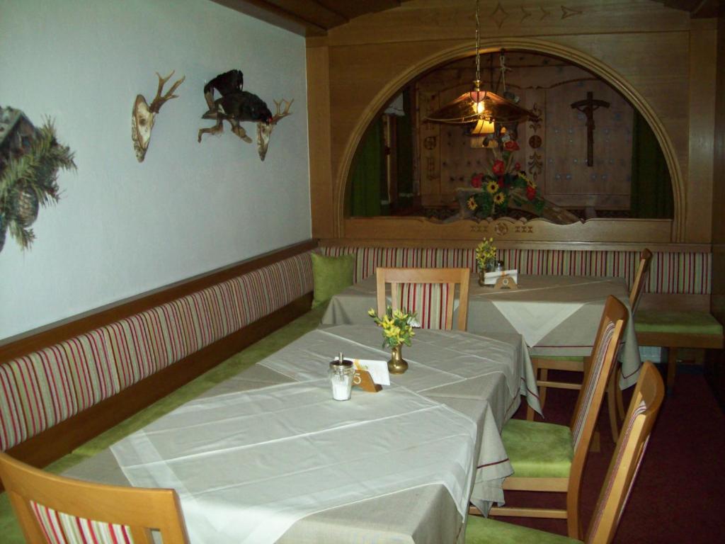 Restaurace v ubytování Pension Grein