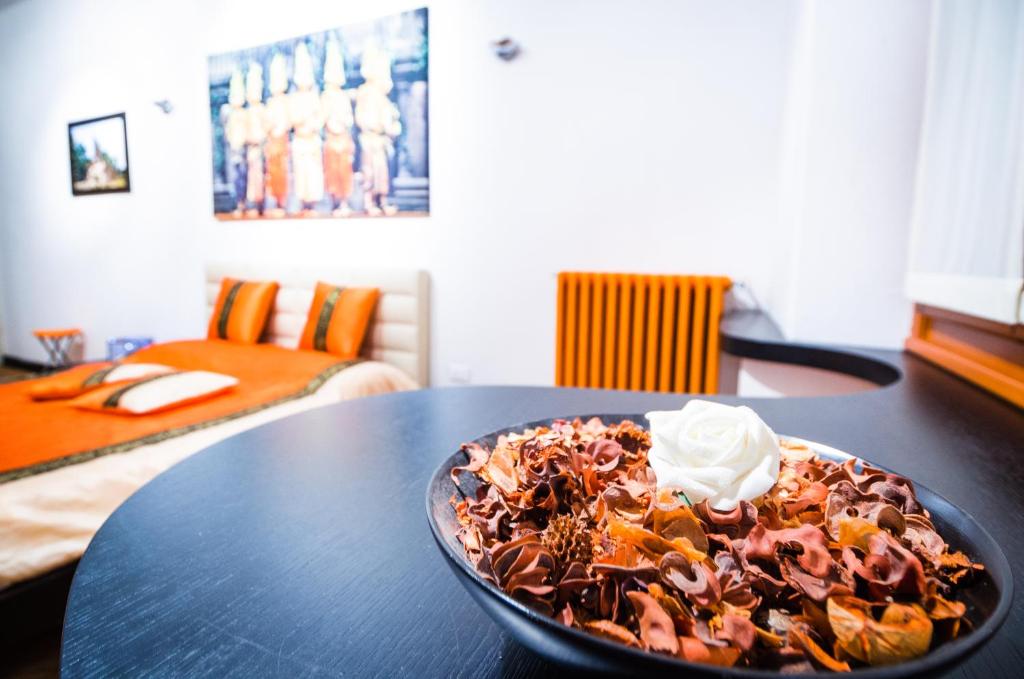 Jedlo v ubytovaní bed & breakfast alebo blízkom okolí