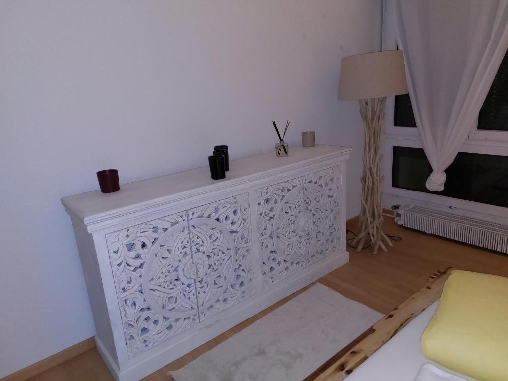 Postel nebo postele na pokoji v ubytování El Destino Apartments