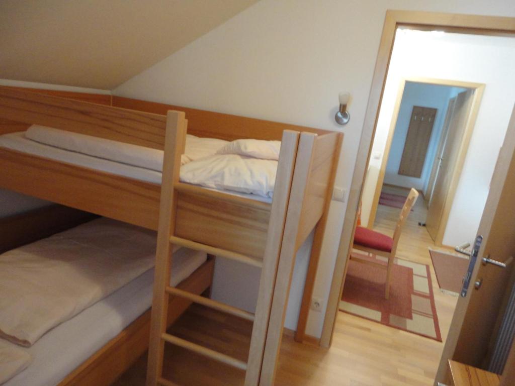 Postel nebo postele na pokoji v ubytování Landgasthof Hubertusstubn