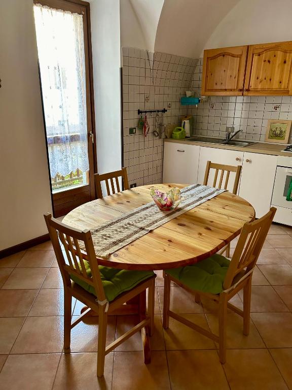 Kuchyň nebo kuchyňský kout v ubytování Apartments Carisolo - Val Rendena