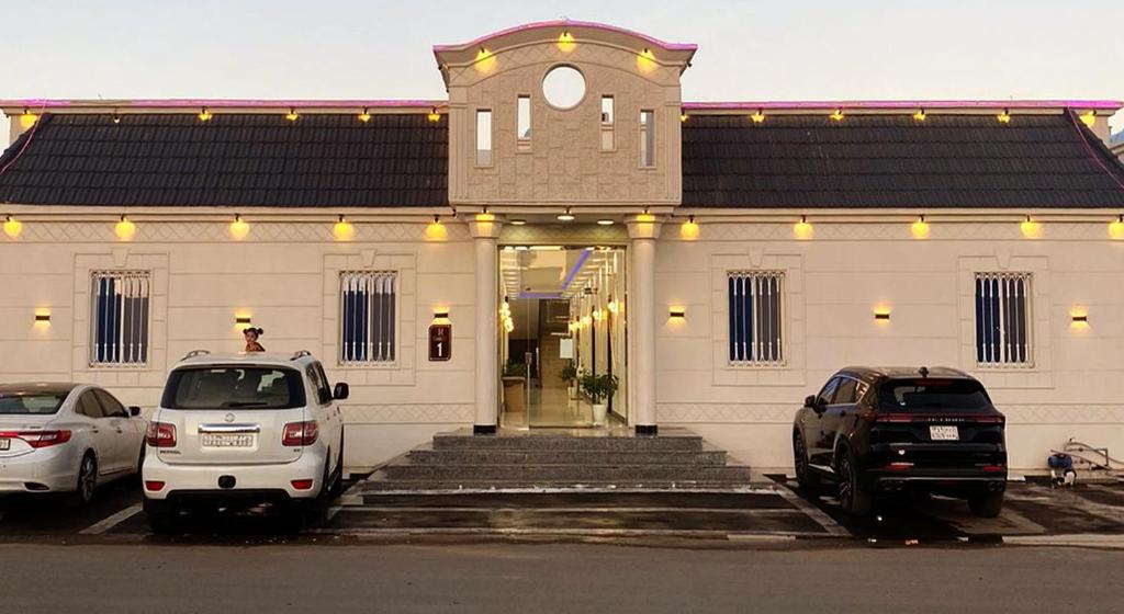 Budova, kde se aparthotel nachází