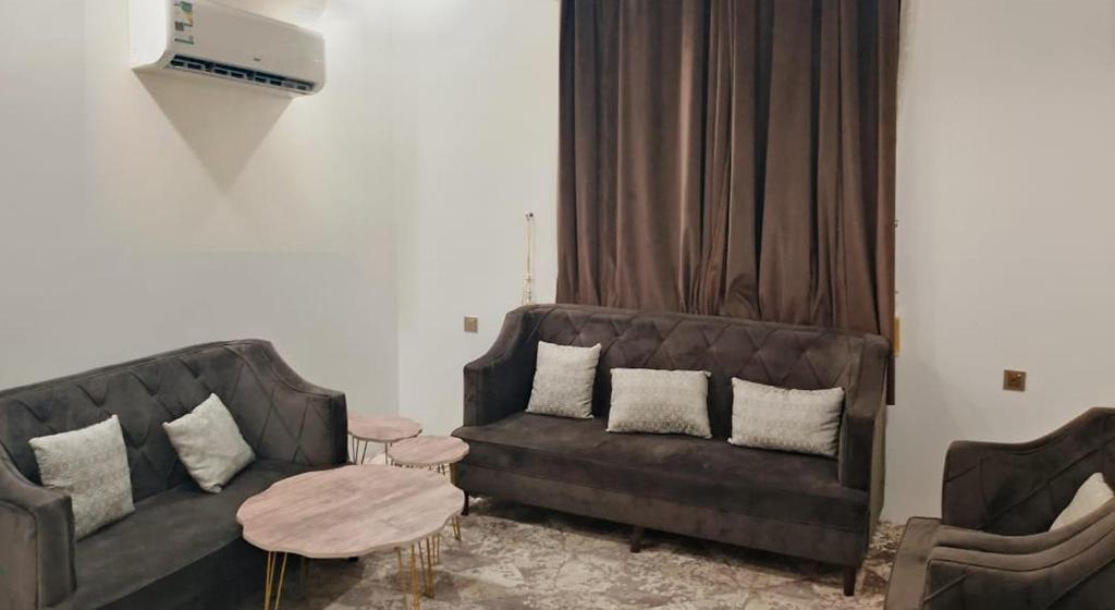 Posezení v ubytování سماء الضيافة للوحدات السكنية المفروشة