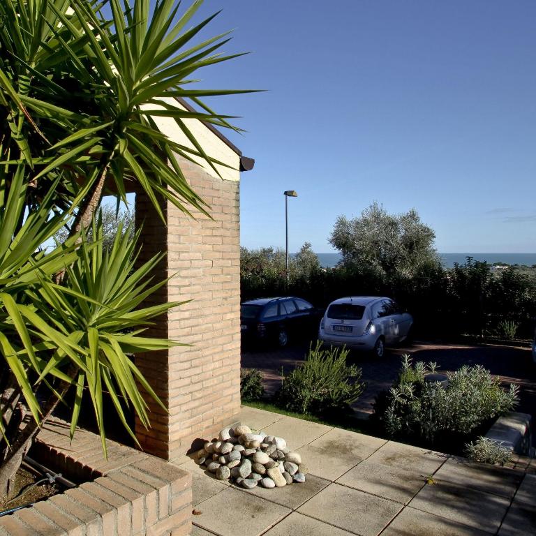 A garden outside Residence Costamartino