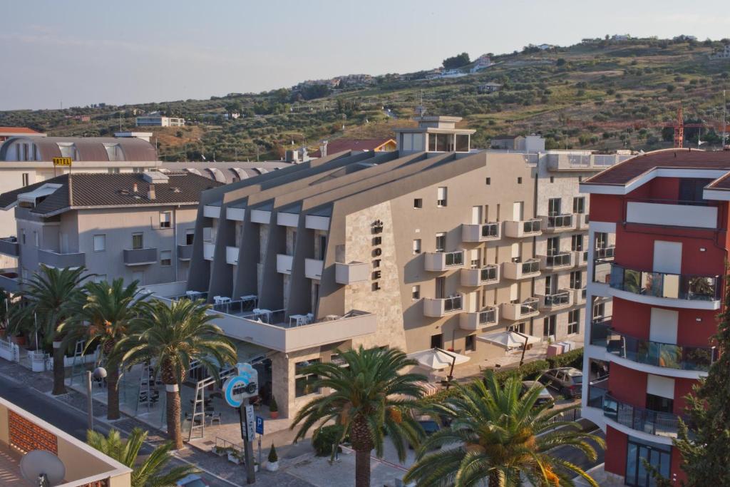 Nespecifikovaný výhled na destinaci Vasto nebo výhled na město při pohledu z hotelu