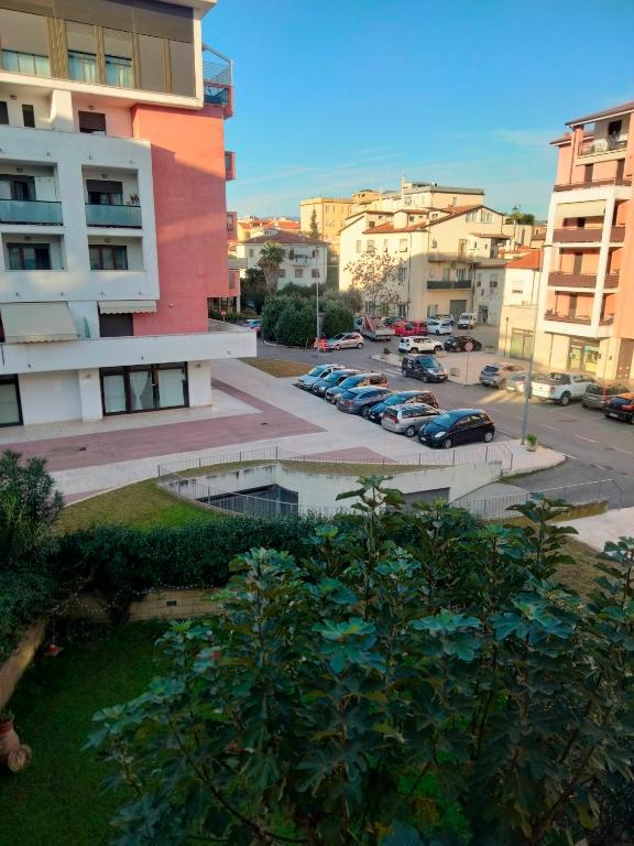Budynek, w którym mieści się apartament