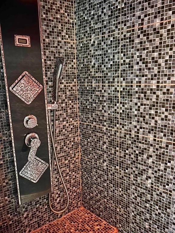 Koupelna v ubytování Le Saphir Spa & Jacuzzi