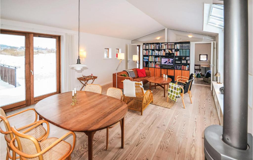 Posezení v ubytování Holiday Home Brislingvej