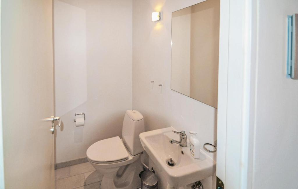 Koupelna v ubytování Holiday Home Brislingvej