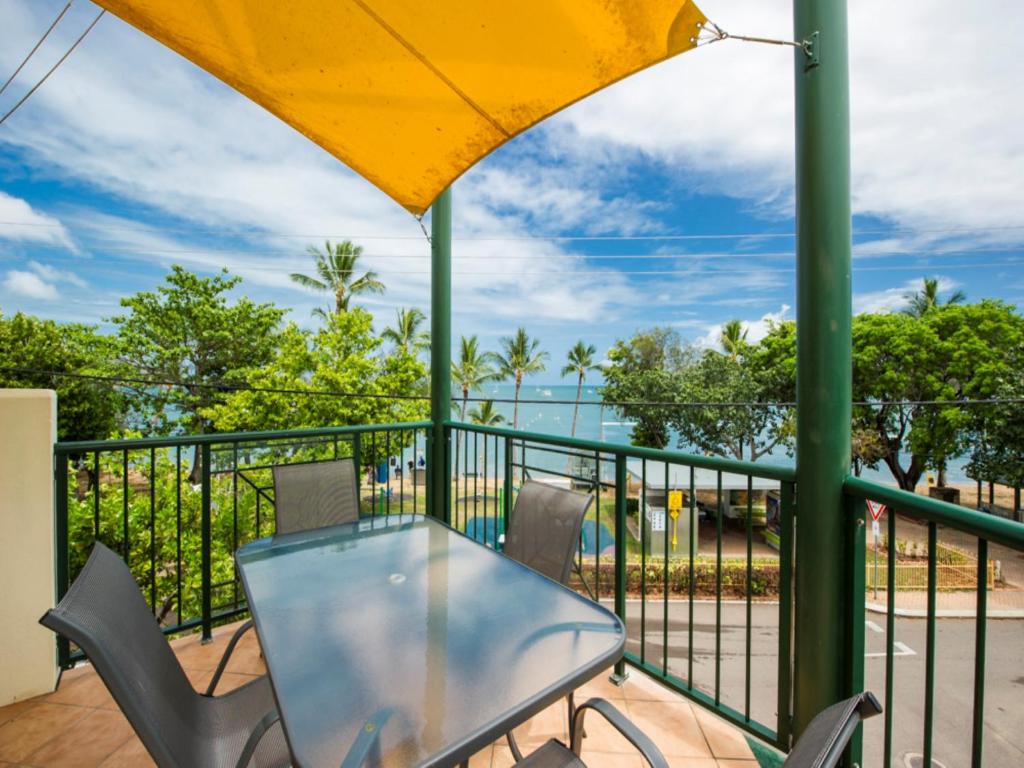 Balkón nebo terasa v ubytování Magnetic Sunsets Resort