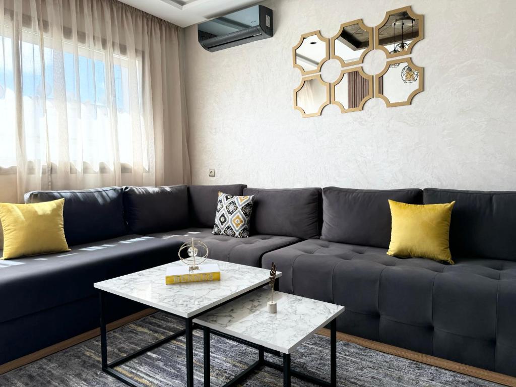 Posezení v ubytování Nouvel Appartement, Lumineux et Confortable