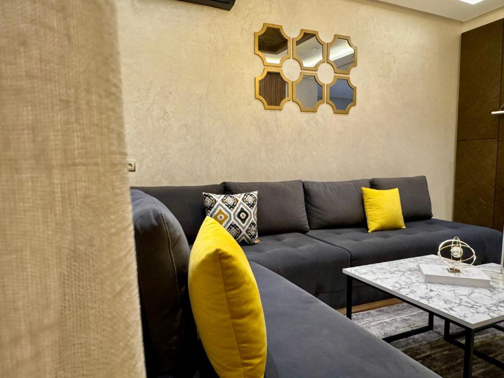 Posezení v ubytování Nouvel Appartement, Lumineux et Confortable