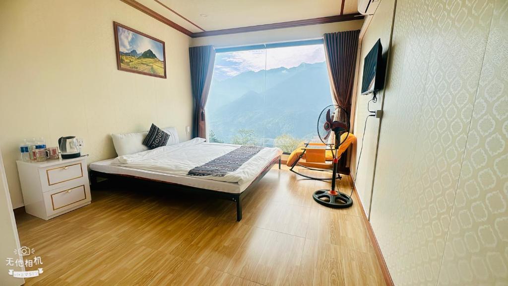 TV a/nebo společenská místnost v ubytování Homestay Thạch Gia Trang Sapa